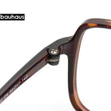Load image into Gallery viewer, bauhaus ultem Glasses Frame Unisex Ultralight Square、Ultrafine border Myopia Prescription Eyeglasses Metal Full Optical Frame