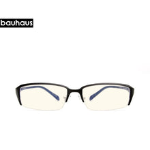 Load image into Gallery viewer, bauhausOptical Glasses Frame Men Ultralight Square Prescription Eyeglasses Male Semi Rimless Half Myopia Screwless Eyewear