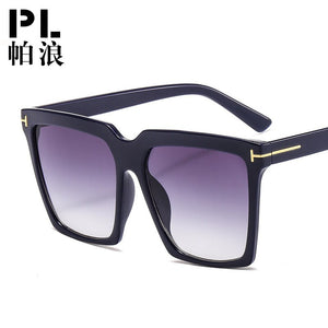big square  logo sunglasses women men 2023 uv400 green leopard tea trendy sun glasses oversized oculos de sol feminino