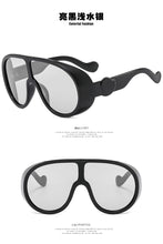 Load image into Gallery viewer, big steampunk sunglasses women men 2023 trending products yellow sliver black blue punk sun glasses retro oculos de sol feminino