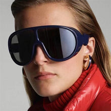 Load image into Gallery viewer, big steampunk sunglasses women men 2023 trending products yellow sliver black blue punk sun glasses retro oculos de sol feminino