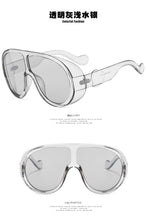 Load image into Gallery viewer, big steampunk sunglasses women men 2023 trending products yellow sliver black blue punk sun glasses retro oculos de sol feminino