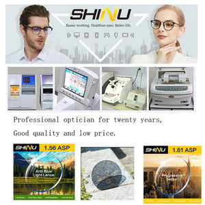 blue light blocking glasses men full metal frame for men  frame only
