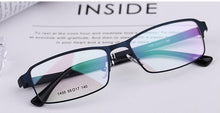Load image into Gallery viewer, blue light blocking glasses men full metal frame for men  frame only
