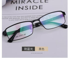 Load image into Gallery viewer, blue light blocking glasses men full metal frame for men  frame only