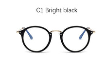 Load image into Gallery viewer, blue light glasses frame computer glasses spectacles round transparent female women&#39;s eyeglasses frame 2023 Optical frames clear