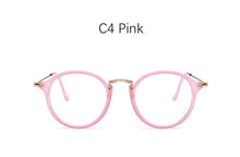 Load image into Gallery viewer, blue light glasses frame computer glasses spectacles round transparent female women&#39;s eyeglasses frame 2023 Optical frames clear