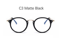 Load image into Gallery viewer, blue light glasses frame computer glasses spectacles round transparent female women&#39;s eyeglasses frame  Optical frames clear