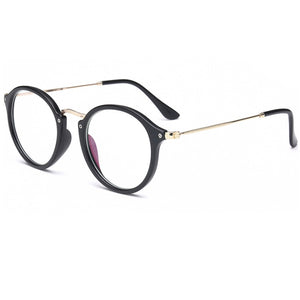 blue light glasses frame computer glasses spectacles round transparent female women's eyeglasses frame  Optical frames clear
