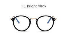 Load image into Gallery viewer, blue light glasses frame computer glasses spectacles round transparent female women&#39;s eyeglasses frame  Optical frames clear