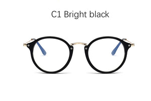 blue light glasses frame computer glasses spectacles round transparent female women's eyeglasses frame  Optical frames clear