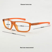 Load image into Gallery viewer, brand TR90 Sports Male Eyeglasses Frame Prescription Eyewear Spectacle Frame Glasses Optical Eye Glasses Frames Men spectacles