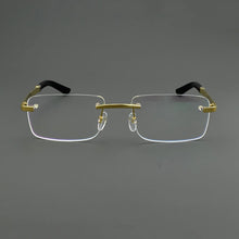 Load image into Gallery viewer, brand Titanium Glasses Frame Men 2023 Women Rimless Prescription Square Eyeglasses Frames Myopia Optical Eyewear spectacles