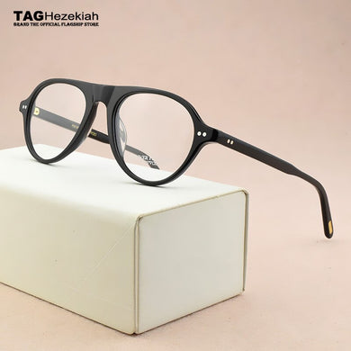 brand vintage glasses frame women spectacle frames  Retro myopia prescription eyeglass frames men OV5406U