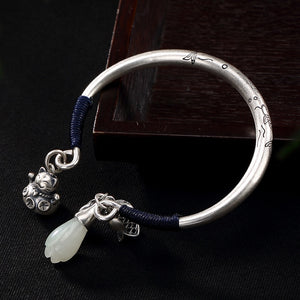 carp restoring ancient ways is the lotus plutus cat hetian jade magnolia flower bracelet wholesale female openings