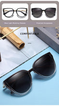Load image into Gallery viewer, cat eye Magnet Sunglasses female 2023 eyeglasses Polarized  Clip On Myopia Prescription Glasses Frame women eyewear