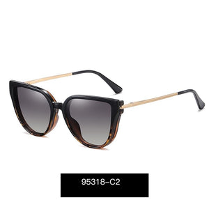 cat eye Magnet Sunglasses female 2023 eyeglasses Polarized  Clip On Myopia Prescription Glasses Frame women eyewear