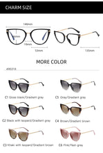 Load image into Gallery viewer, cat eye Magnet Sunglasses female 2023 eyeglasses Polarized  Clip On Myopia Prescription Glasses Frame women eyewear