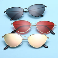 Load image into Gallery viewer, cat eye glasses Retro Candy Color Sunglass Outdoor Shades Colorful UV400 Eyewear
