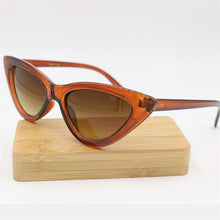 Load image into Gallery viewer, cat eye women men's Triangular  F logo Sunglasses Ladies cat eyes with F logo men sun glasses 3 colors Eyewear free shopping