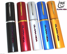 Load image into Gallery viewer, =clara Vida=[!!two Pairs!!]portable Pen Slim Easy Style Golden Narrow Lenses Reading Glasses+1.0 +1.5 +2.0 +2.5 +3.0 +3.5 +4.0