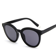 Load image into Gallery viewer, colour  top cat eye glasses sunglasses women brand designer blue sea sun glasses lady female oculos de sol UV400