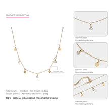 Load image into Gallery viewer, Simple Design Heart Pendants Necklace Two Colors Luxury Chains statement Stainless Steel Necklace Hot Fashion Jewelry