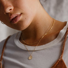 Load image into Gallery viewer, Gold stainless steel 316L Chain Choker Necklace women Pendant Layered necklace sets for women Jewelry