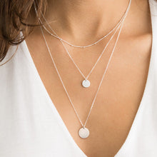 Load image into Gallery viewer, Gold stainless steel 316L Chain Choker Necklace women Pendant Layered necklace sets for women Jewelry