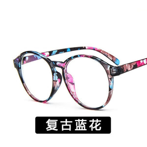 edition glasses for flat glass frame round frames restoring ancient ways but mirror lens with myopia framework
