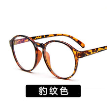 Carica l&#39;immagine nel visualizzatore di Gallery, edition glasses for flat glass frame round frames restoring ancient ways but mirror lens with myopia framework