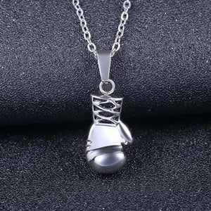 fine jewelry Boxing Glove pendant Boxing match 316L Stainless Steel Co Pendant Necklaces for Men Boys Gift