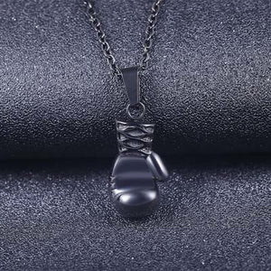 fine jewelry Boxing Glove pendant Boxing match 316L Stainless Steel Co Pendant Necklaces for Men Boys Gift