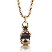 Carica l&#39;immagine nel visualizzatore di Gallery, fine jewelry Boxing Glove pendant Boxing match 316L Stainless Steel Co Pendant Necklaces for Men Boys Gift