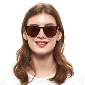 eyedventure Men's Vintage Keyhole Sunglasses Women's Classic Cateye Oval Sun Glasses Rx-Able Acetate Polarized UV400
