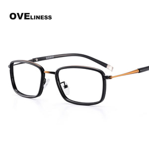 eyeglasses frames for men Computer Optical Transparent lens women myopia glasses Spectacle For Male prescription Eyewear Frames