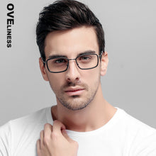 Load image into Gallery viewer, eyeglasses frames for men Computer Optical Transparent lens women myopia glasses Spectacle For Male prescription Eyewear Frames