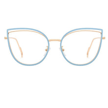 Load image into Gallery viewer, eyeglasses frames for women clear lens metal frame  designer glasses frame woman Sexy computer glasses