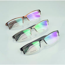 Load image into Gallery viewer, eyeglasses frames men Brand Retro TR90 Business glasses frame TAG Myopic computer optics oculos de grau clear lens glasses T9019