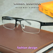 Load image into Gallery viewer, eyeglasses frames men Brand Retro TR90 Business glasses frame TAG Myopic computer optics oculos de grau clear lens glasses T9019