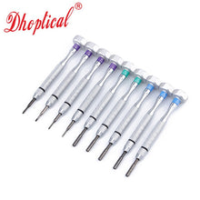Load image into Gallery viewer, eyeglasses screwdriver set 9pcs digitial repair tool mini screwdriver glasses watch phone  fix tool by dhoptical