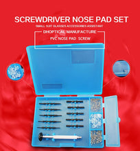 Load image into Gallery viewer, eyeglasses screwdriver set ,nose pad screw set eyewear repair tool by dhoptical