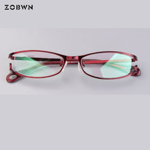 Load image into Gallery viewer, full Frames ladies Optics Eyeglasses women Clear Glasses Men Optical Metal Eye Glasses Frame red white for prescription eye