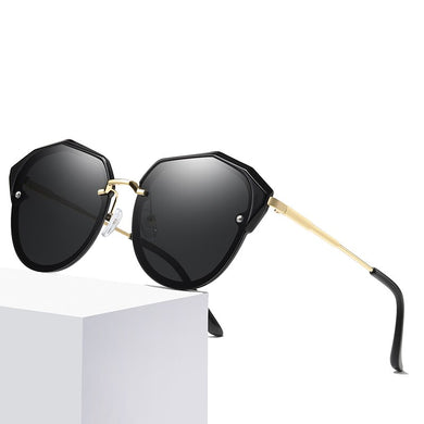 Classic Polarized Sunglasses Women Brand Design cateye Frame Sun Glasses Male Goggle UV400 Gafas