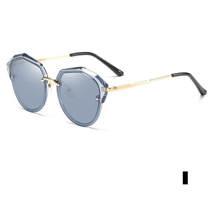 Classic Polarized Sunglasses Women Brand Design cateye Frame Sun Glasses Male Goggle UV400 Gafas