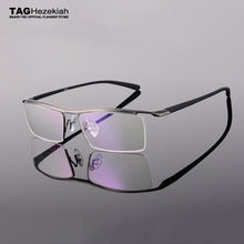 Load image into Gallery viewer, brand titanium glasses frame men Retro TR90 eyeglasses frames computer optical glasses myopia nerd spectacle frames 8189