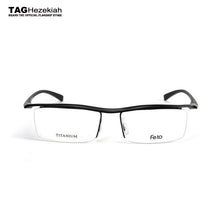 Load image into Gallery viewer, brand titanium glasses frame men Retro TR90 eyeglasses frames computer optical glasses myopia nerd spectacle frames 8189