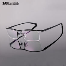 Load image into Gallery viewer, brand titanium glasses frame men Retro TR90 eyeglasses frames computer optical glasses myopia nerd spectacle frames 8189