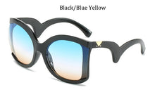Load image into Gallery viewer, butterfly Sunglasses Women vintage  Brand Designer gradient sun glasses for female Feminine glasses UV400 oculos