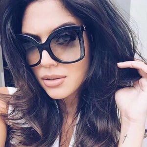butterfly Sunglasses Women vintage  Brand Designer gradient sun glasses for female Feminine glasses UV400 oculos